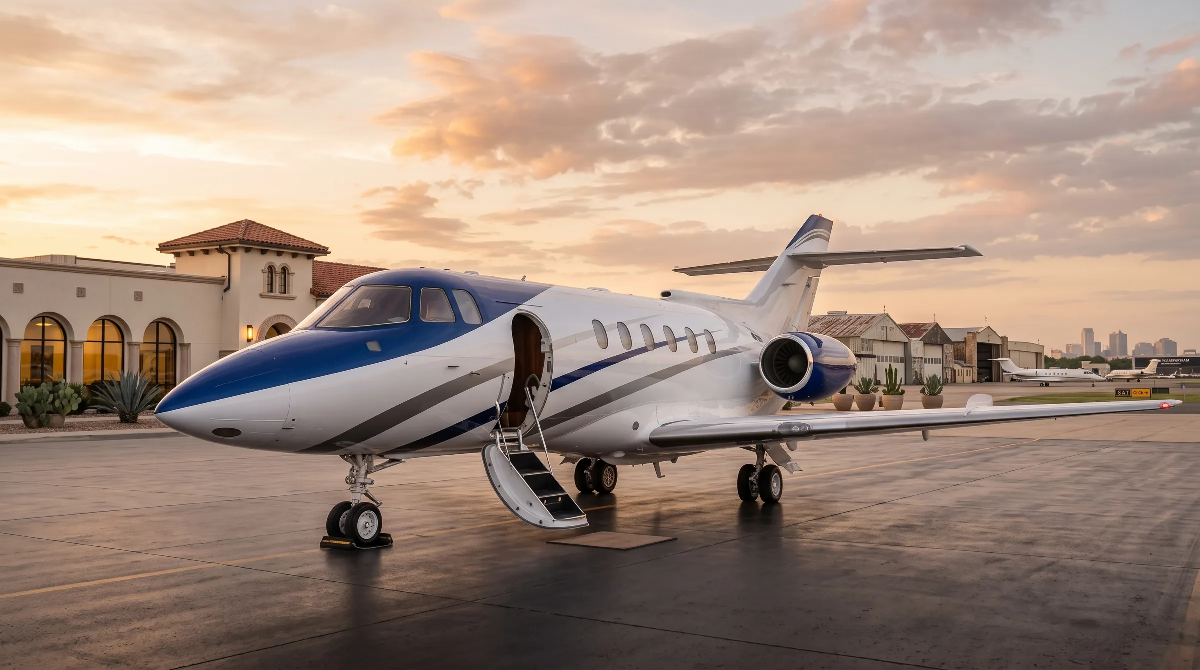 Vuelo privado a San Antonio