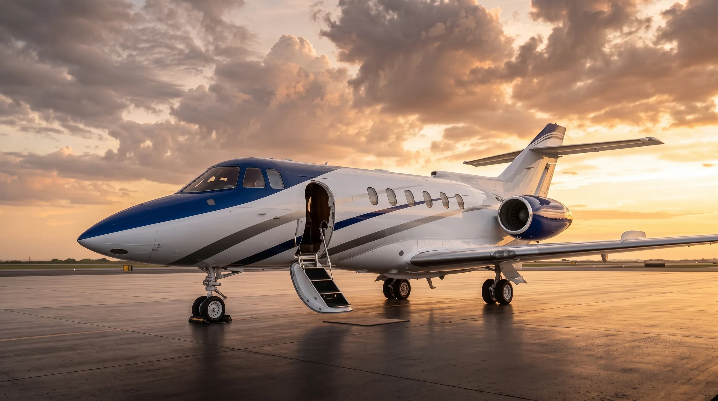 Hawker 800XP de la flota Fly Select