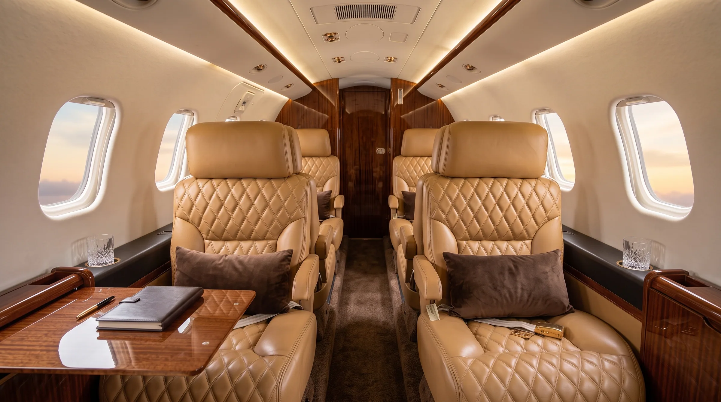 Cabina del Learjet 31A Fly Select