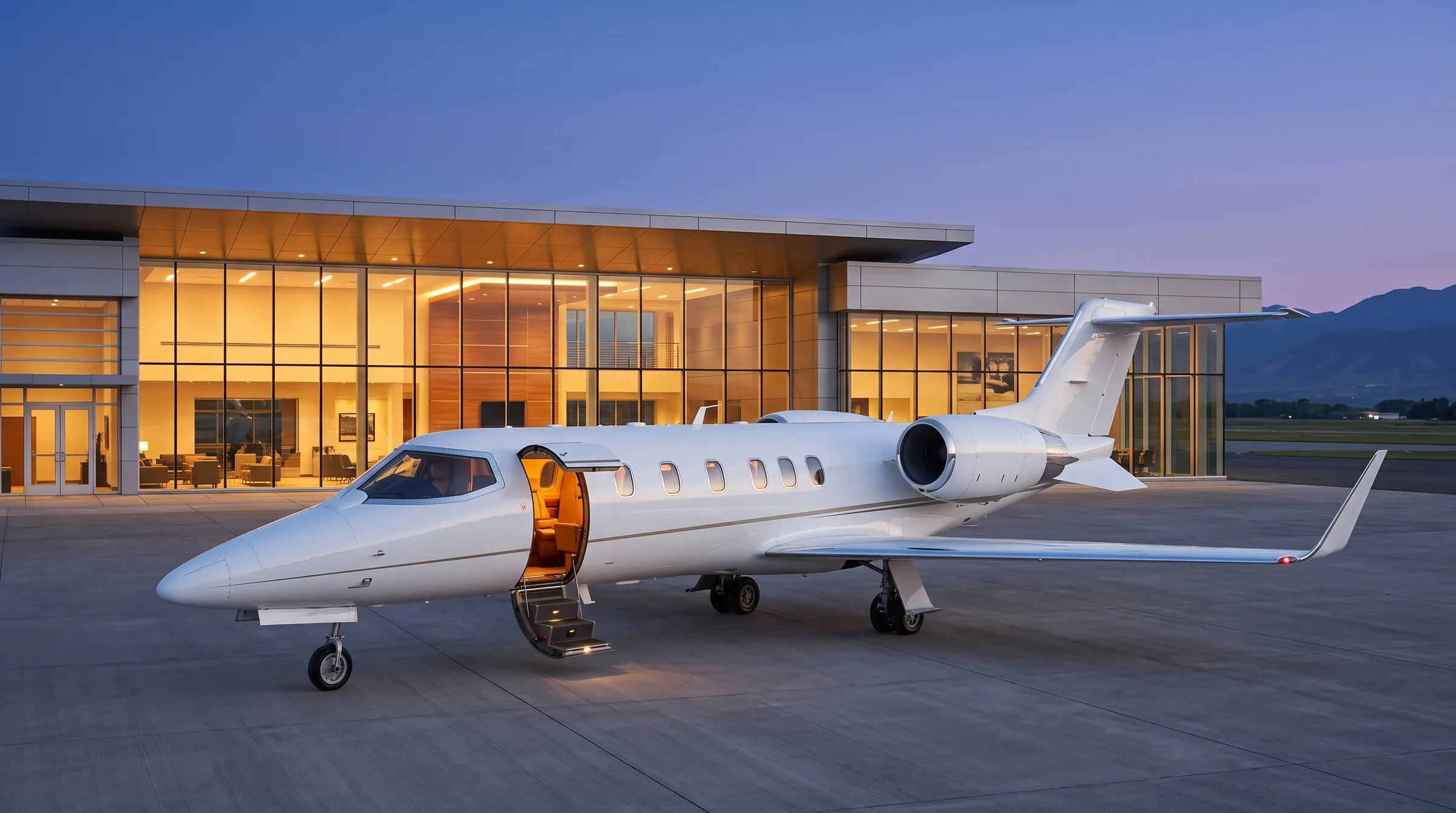 Learjet 45 XR de la flota Fly Select