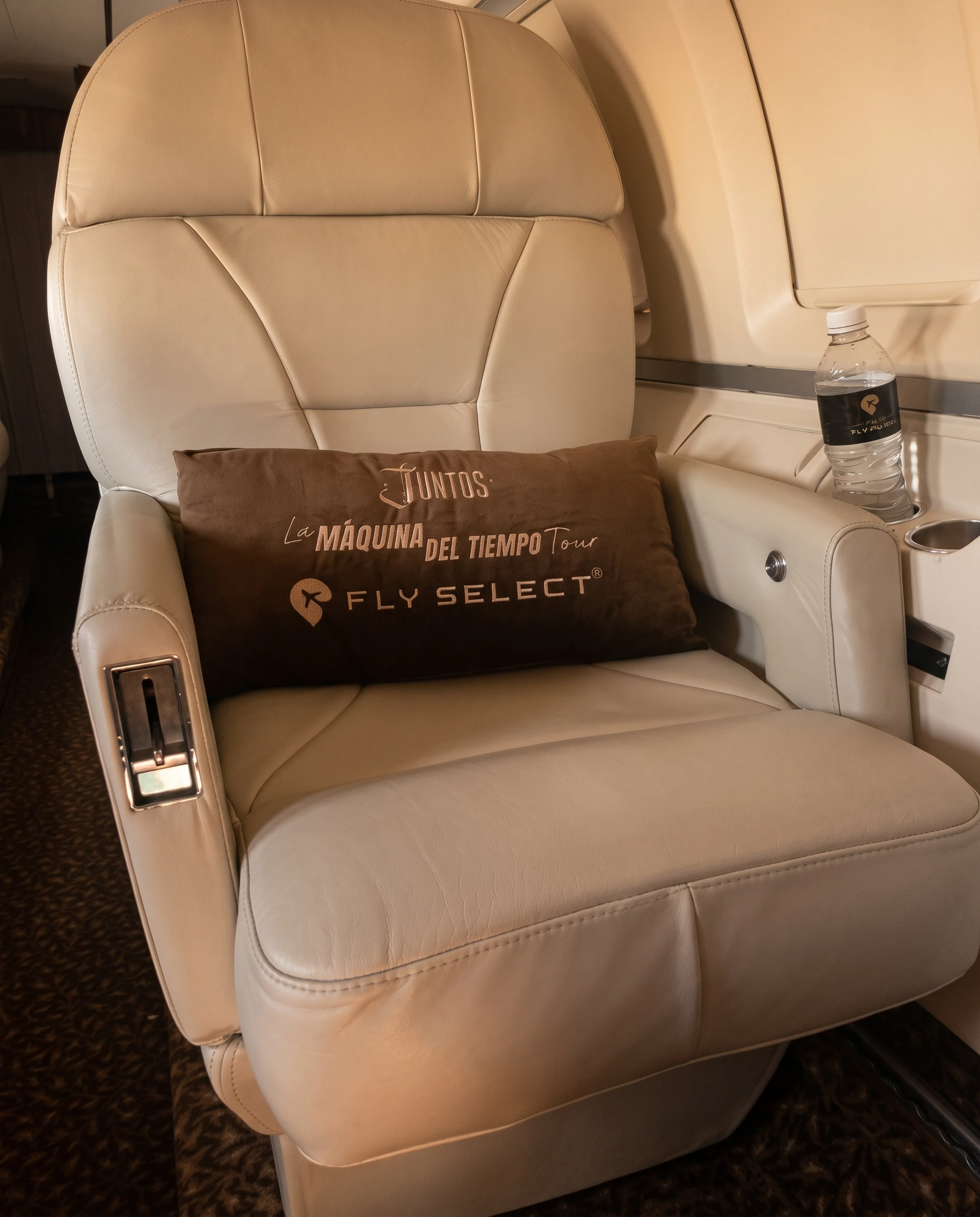 Asiento de cabina con cojín de gira Fly Select