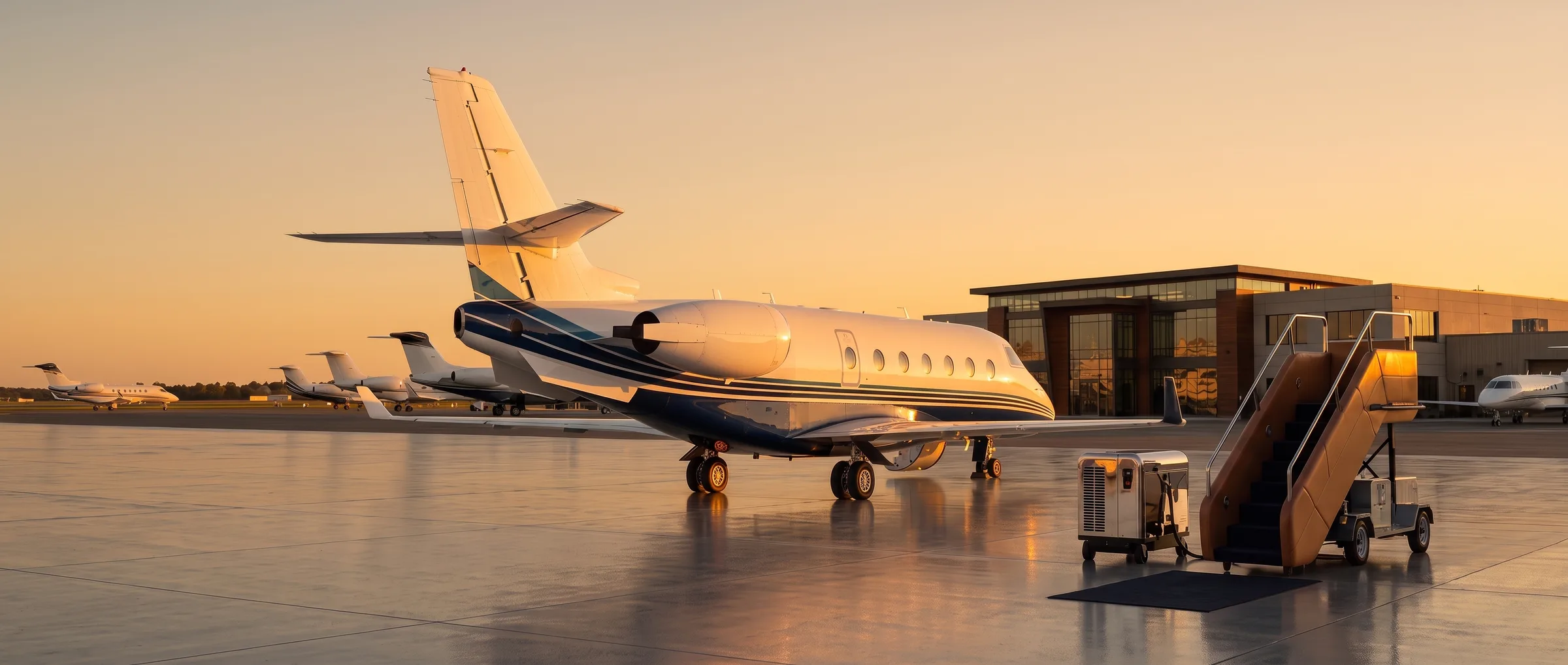 Gulfstream G200 de la flota Fly Select