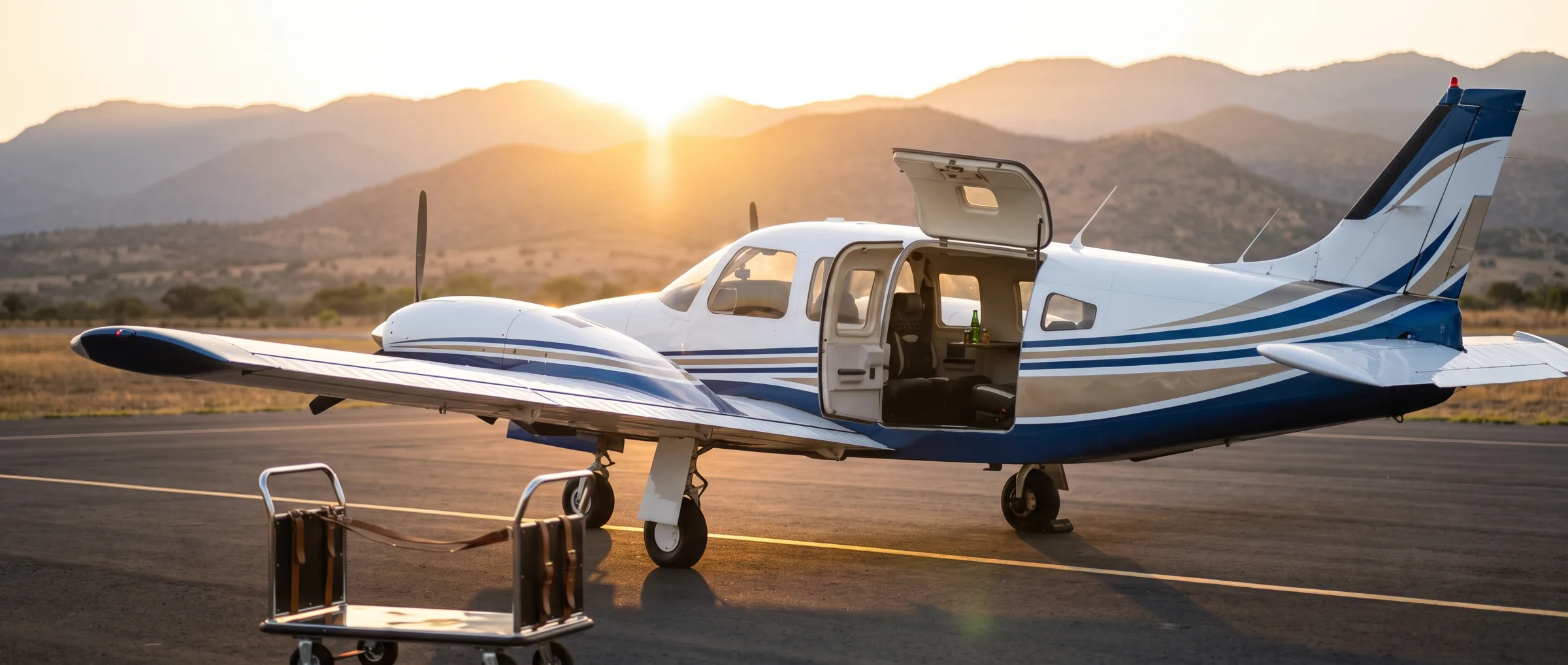 Piper Seneca de la flota Fly Select
