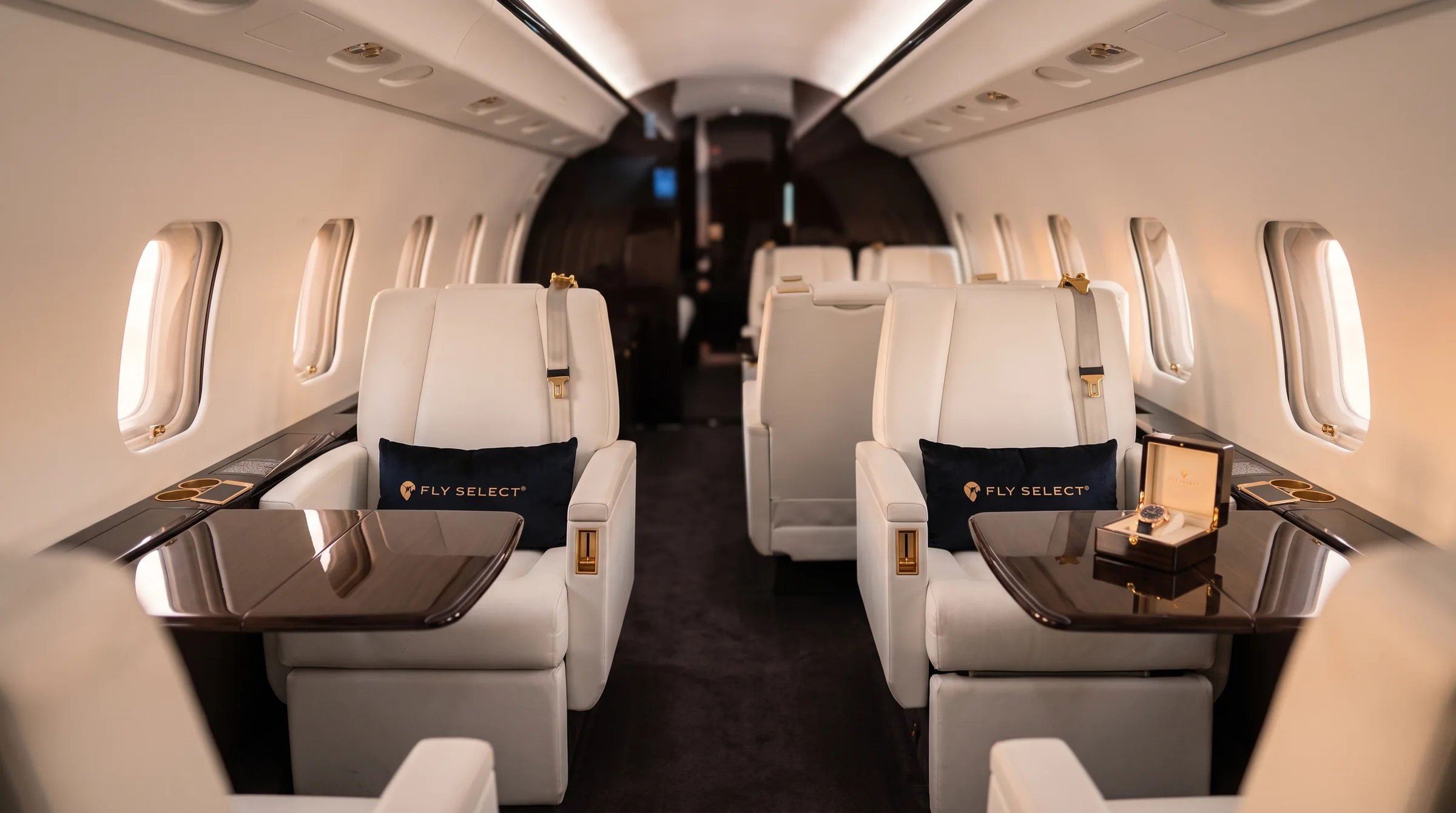 Global Express Fly Select, interior